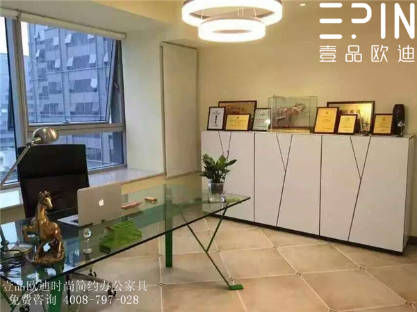 意大利原創(chuàng)設(shè)計(jì)班臺(tái)+酷睿文件柜 壹品歐迪辦公家具